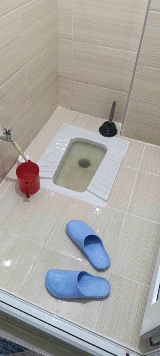 Tuvalet ve pimaş hattı bağlantı kontrolü